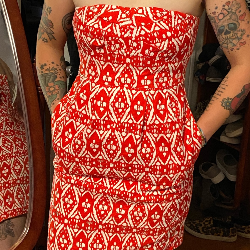 J. Crew Strapless Dress